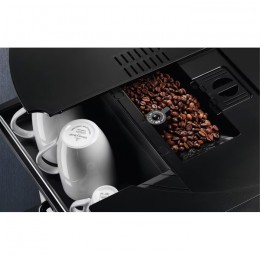 Кофемашина ELECTROLUX KBC85X, автоматическая, нержавеющая сталь, 15 бар