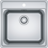 Мойка Franke 127.0688.779/Best, Серия BELL - BCX 210-51 TL, 510x510 mm, скрытый перелив, монтаж сверху или вровень