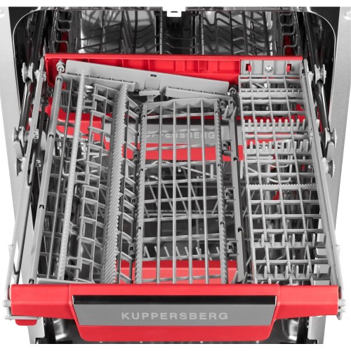Встраиваемая посудомоечная машина Kuppersberg 45 см - 11 комплектов, 7 программ, 44 дБ, конденсационная сушка