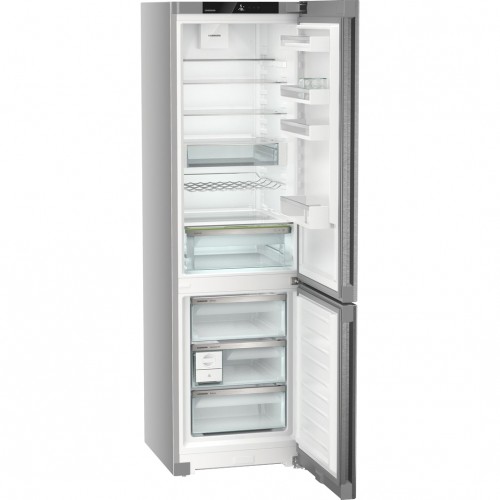 Холодильник LIEBHERR с NoFrost, EasyFresh, 3 контейнерами, класс A++, в. 201,5 см, ш. 60 см, двери из нержавеющей стали