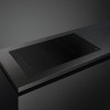 Варочная поверхность Smeg 90 см - Индукционная панель с прямым краем, черный матовый
