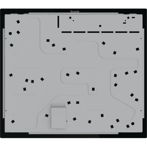 Варочная панель Gorenje 59 см с 4 конфорками, таймером, сенсорным управлением и PowerBoost - черная