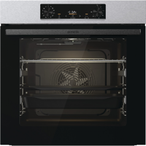 Встраиваемые электрические духовки GORENJE/ 59.5 х 59.5 x 56.4 см, 77 л, приготовление с паром, нержавеющая сталь
