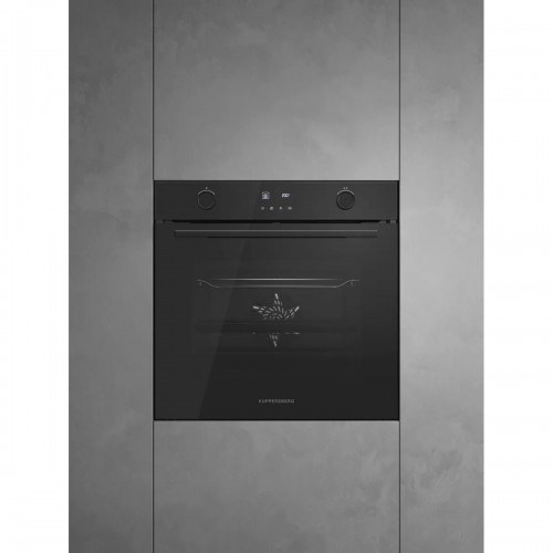 Духовой шкаф Kuppersberg High-Tech - 72 л, 11 режимов, дисплей, сенсорное управление, таймер, гриль, гидролизная очистка, телескопические направляющие, макс. температура 280°C