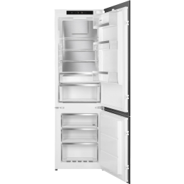 Встраиваемый холодильник Smeg/ Встраиваемый холодильник Smeg, ВхШхГ 1780х546х549 мм, полный NoFrost, скользящие направляющие, перенавешиваемая дверь, объем 248 л, LCD дисплей с сенсорным управлением, LED освещение, акустический сигнал при открытой дверце,