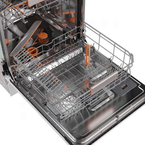 Посудомоечная машина Gorenje встраиваемая на 16 комплектов с инверторным мотором, Wi-Fi и AquaStop, уровень шума 38 дБ, энергоэффективность А+++