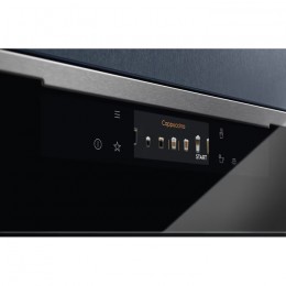 Кофемашина ELECTROLUX KBC85X, автоматическая, нержавеющая сталь, 15 бар