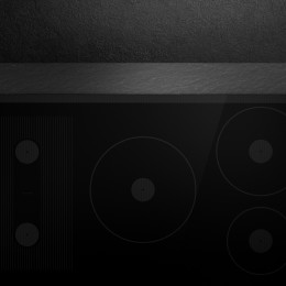 Варочная поверхность SMEG/ Варочная поверхность SMEG, Classica, индукция, 90 см, прямой край, 5 зон нагрева, 9 уровней мощности, слайдерное управление, Booster, автоматическое определение посуды (мин. 9 см), индикация остаточного тепла, автоматическое отк
