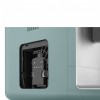 Автоматическая кофемашина 1350 Вт с регулируемым помолом, подсветкой и давлением 19 бар - изумрудный цвет