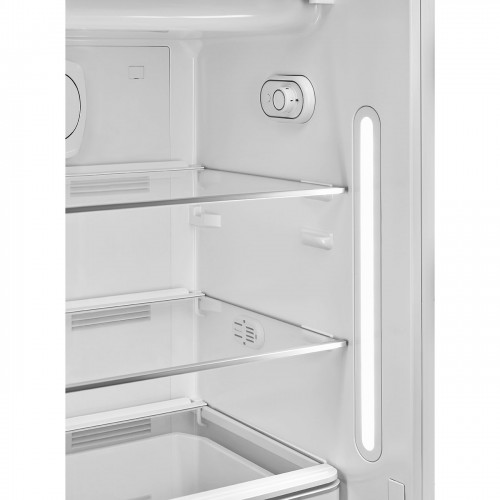 Холодильник SMEG 50-х годов, однокамерный, 270 л, красный с инверторным компрессором и морозильной камерой