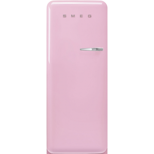 Холодильник SMEG 1530x601x728 мм, стиль 50-х, однокамерный с морозильной камерой, 270 л, розовый