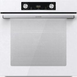 Духовой шкаф Gorenje BOS6737E09WG, 77л, 60 см, паровая очистка, телескопические направляющие
