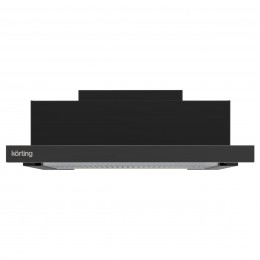 Вытяжка KORTING khp 69617 dgn, 60 см, 850 м³/ч, таймер, LED, черное стекло