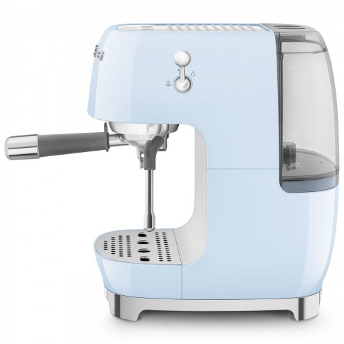 Рожковая эспрессо кофемашина SMEG 50-х, 15 бар, капучинатор, 1.4 л, одинарный/двойной эспрессо