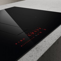 Встраиваемая индукционная панель NIKOLATESLA FIT XL BL/A/83, 83 см, черная, стеклокерамика, сенсорное управление, SKU: PRF0179476.