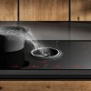 Варочная панель с вытяжкой ELICA 83 см, индукционная, 4 конфорки, слайдерное управление, Booster, таймер, Bridge, 9 уровней мощности, рециркуляция