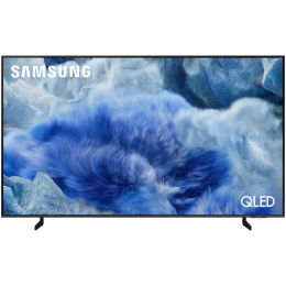 Телевизор ЖК 55'' Samsung/ 55", QLED, Dual LED, Ultra HD, Tizen Smart TV, Wi-Fi, Voice, DVB-T2/C/S2, Bluetooth, CI+(1.4),2.0ch 20W, OTS Lite, 3HDMI, 2USB, BLACK 2025