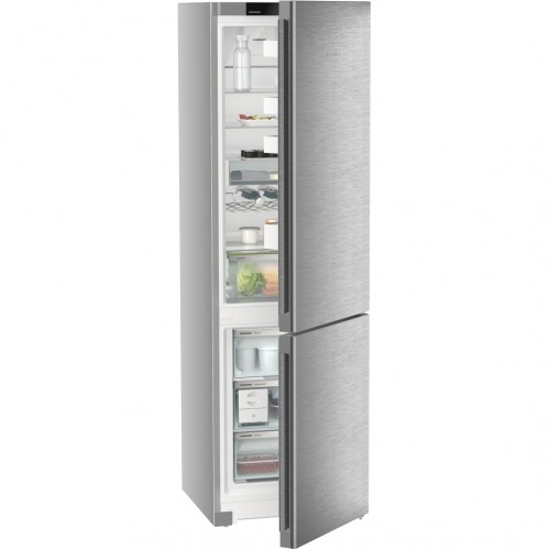 Холодильник LIEBHERR с NoFrost, EasyFresh, 3 контейнерами, класс A++, в. 201,5 см, ш. 60 см, двери из нержавеющей стали