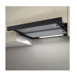Вытяжка Elica Elite 14 LUX BL/A/60, 650 м³/ч, черная, кнопочное управление, SKU: 0037991B