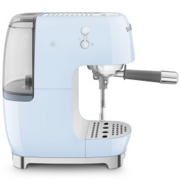 Кофемашина SMEG ECF03PBEU, эспрессо 15 бар, капучинатор, 1.4 л, 50-е гг.