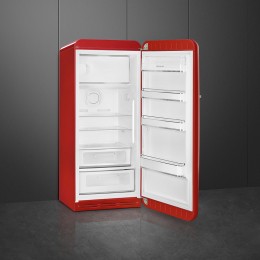 Холодильник SMEG FAB28RRD6, 270 л, однокамерный, инверторный компрессор, ретро 50-х, красный, класс C