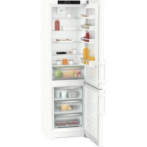 Холодильники LIEBHERR/ Pure, EasyFresh, МК NoFrost 3 контейнера, сенсорный дисплей Touch, внешние ручки с толкателями, белый цвет, ВхШхГ, см: 201.5х60х67.5