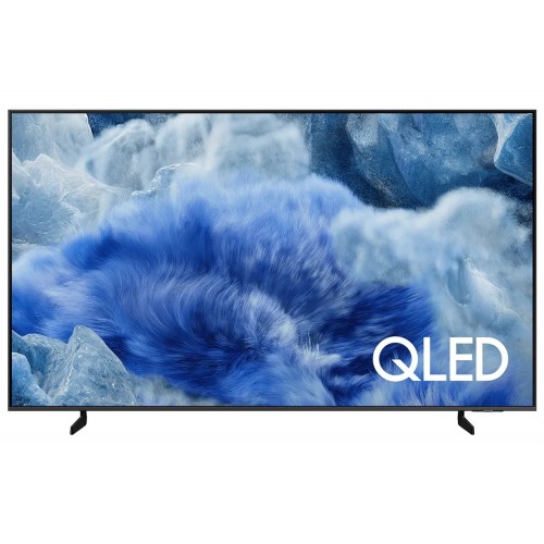 Телевизор ЖК 55'' Samsung/ 55", QLED, Dual LED, Ultra HD, Tizen Smart TV, Wi-Fi, Voice, DVB-T2/C/S2, Bluetooth, CI+(1.4),2.0ch 20W, OTS Lite, 3HDMI, 2USB, BLACK 2025