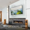Кронштейн ONKRON для телевизоров 43-85 дюймов, макс. 400x600 мм, наклон 12º, вес до 68,2 кг, с уровнем