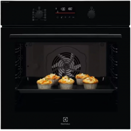 Духовой шкаф Electrolux EOD6F77WZ, 72 л, 9 режимов, конвекция, пар, каталитическая очистка, телескопические направляющие.