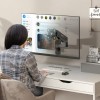 Кронштейн настенный для монитора ONKRON 13-34 с 2 коленами, наклоном -35º+35º и поворотом 180º - надежное крепление с максимальной нагрузкой 8 кг