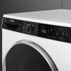 Сушильная машина SMEG 60 см с LED дисплеем, 15 программами и инверторным мотором, 9 кг, А+++ - Отдельностоящая модель с подсветкой барабана и сенсором влажности
