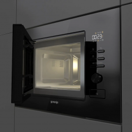 Встраиваемая микроволновая печь Gorenje BM201M2TBG, 20 л, 8 автопрограмм, гриль, электронное управление