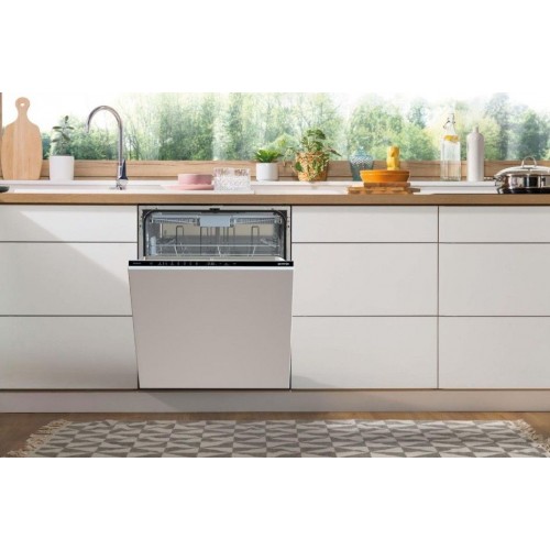 Посудомоечная машина Gorenje 60 см — 16 комплектов, 3 корзины, сенсорное управление, 6 программ, AquaStop, автооткрытие дверцы TotalDry, А+++
