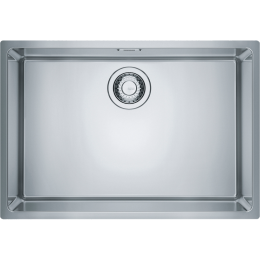 Мойка Franke 127.0688.783, FELIX FEX 210-60, 640x440mm, чаша 600x400mm, монтаж сверху, скрытый перелив, крепления FastFix.