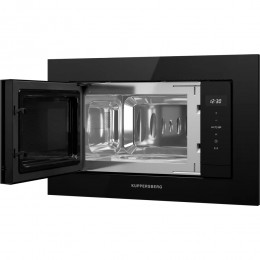 Встраиваемая микроволновая печь Kuppersberg/ KITCHEN RETAIL / Встраиваемая микроволновая печь Kuppersberg, ВхШхГ 390х595х315, объем 20 л, мощность 800 Вт, 5 уровней мощности, гриль, 6 автоматических программ, размораживание, сенсорное управление, цвет чер