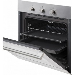 Встраиваемый духовой шкаф Korting OGG 541 CFX, газ, нерж. сталь, 59.7x59.6x56.5 см, гриль, газ-контроль, электроподжиг