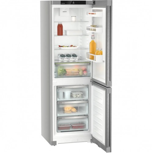 Холодильники LIEBHERR/ Pure, EasyFresh, МК NoFrost, 3 контейнера МК, в. 185,5 см, ш. 60 см, г. 67.5 см, класс ЭЭ A++, внутренние ручки, двери из нерж. стали