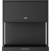 Вытяжка Franke FMA MODULAR F60 BK MATT - Настенная черная матовая вытяжка шириной 600 мм с мощностью 1050 м³/ч и сенсорным управлением