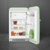 Холодильник SMEG 970х545х659 мм, однокамерный с морозильной камерой, стиль 50-х, пастельный зеленый, объем 122 л