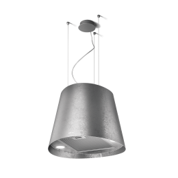 Вытяжной шкаф ELICA, 50 см, 1000 м3/ч, металл, оцинкованная сталь, SKU: juno urban zinc/f/50-prf0147730b