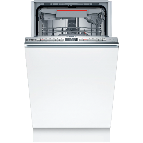 Встраиваемая посудомоечная машина Bosch, узкая, 10 комплектов, 6 программ,электронное управление, дисплей, Aquastop, теплообменник , Home Connect, InfoLight