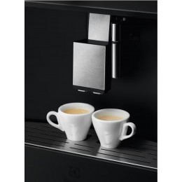Кофемашина Electrolux EBC85X, автоматическая, сенсорное управление, нержавеющая сталь/черный