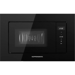 Встраиваемая микроволновая печь Kuppersberg/ KITCHEN RETAIL / Встраиваемая микроволновая печь Kuppersberg, ВхШхГ 390х595х315, объем 20 л, мощность 800 Вт, 5 уровней мощности, гриль, 6 автоматических программ, размораживание, сенсорное управление, цвет чер