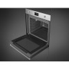 Встраиваемая электрическая духовка SMEG Classica 60 см – Многофункциональный духовой шкаф с 10 функциями, нержавеющая сталь
