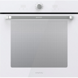 Духовой шкаф GORENJE BOS6737SYW, 59.5x59.5x56.4 см, белый, 10 режимов, AquaClean, телескопические направляющие