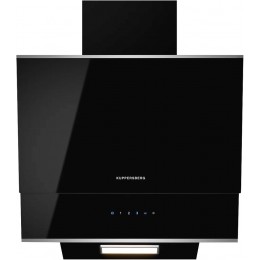 Вытяжка Kuppersberg F 600 BX, наклонная, 60 см, 600 м3/ч, черный + нерж. сталь