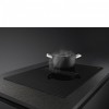 Варочная поверхность Smeg 70 см с встроенной вытяжкой, 4 зоны, 2 multizone, 9 уровней мощности, пауза и индикация времени приготовления