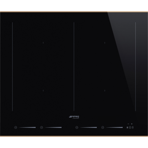 Варочная панель Smeg SIM6644R - Индукционная, 60 см, Прямой Край