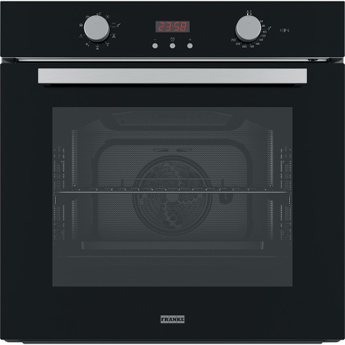 Духовой шкаф Franke FSL 86 H BK/Best - Электрический 60 см, 71л, Дисплей, Эмаль легкой очистки, Черный - Серия SMART LINEAR
