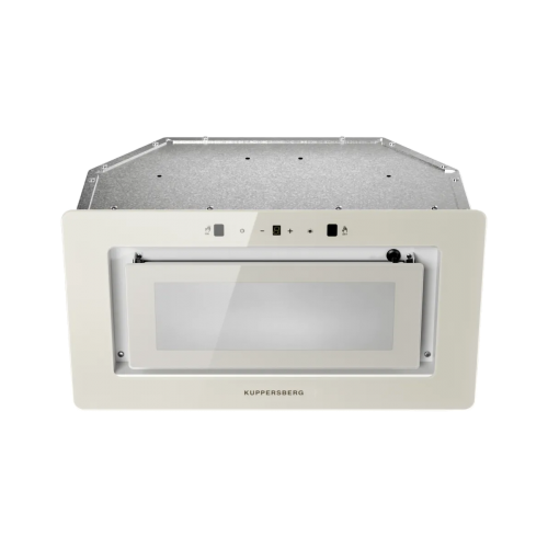 Встраиваемая вытяжка Kuppersberg High-Tech 52 см с сенсорным управлением, 3 скорости, LED освещение, уровень шума 65 дБ, бежевый цвет